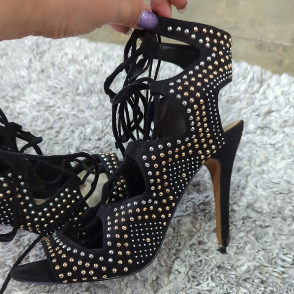Lace Up Heels